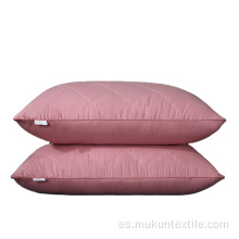 Cuello de color rosa personalizado Hilton almohada